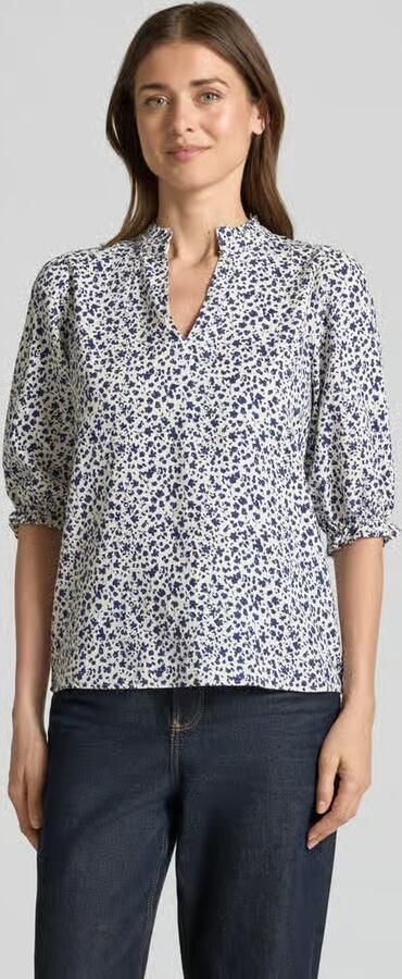B.Young Blouse van linnenmix met pofmouwen model 'FALAKKA' - Foto 6