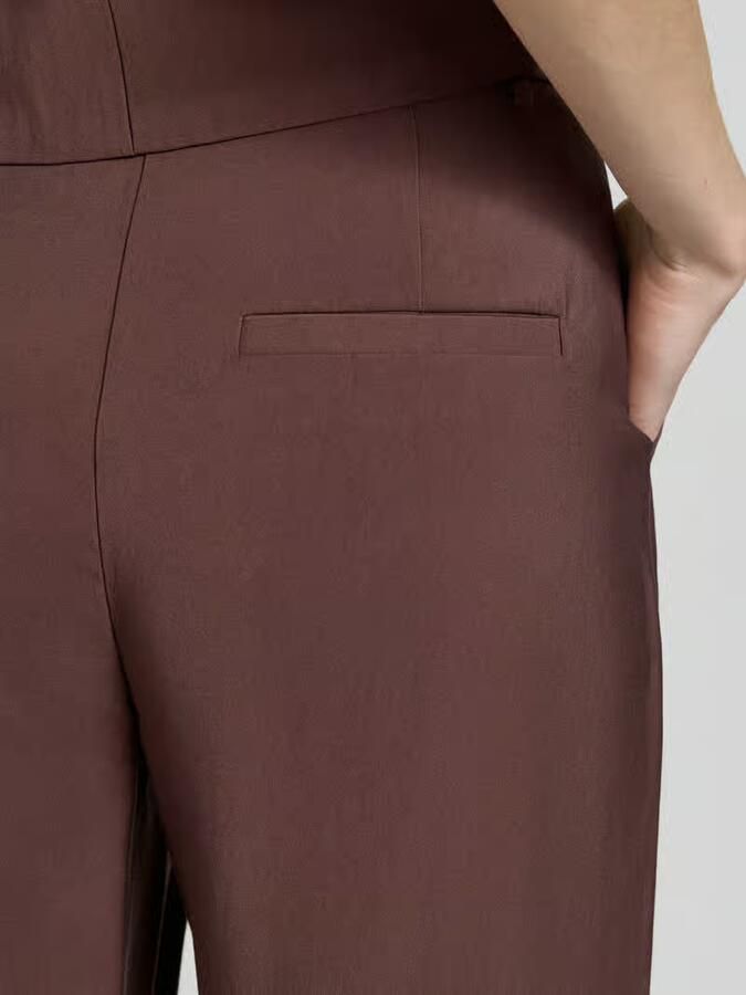 B.Young Broek van viscosemix met achterzakken model 'ESSIE' - Foto 2