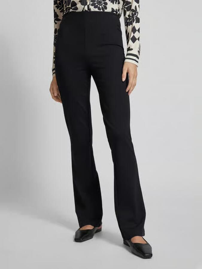 B.Young Flared stoffen broek met elastische band model 'Parrin' - Foto 4