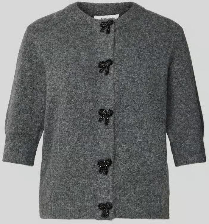 B.Young Gebreid jack met 1 2-mouwen model 'Omea' - Foto 2