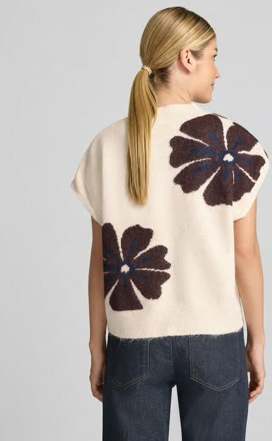 B.Young Gebreid shirt met lanawol-aandeel model 'BYOMEA' - Foto 2