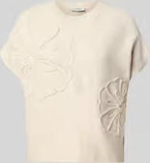 B.Young Gebreid shirt met ronde hals model 'OMEA'
