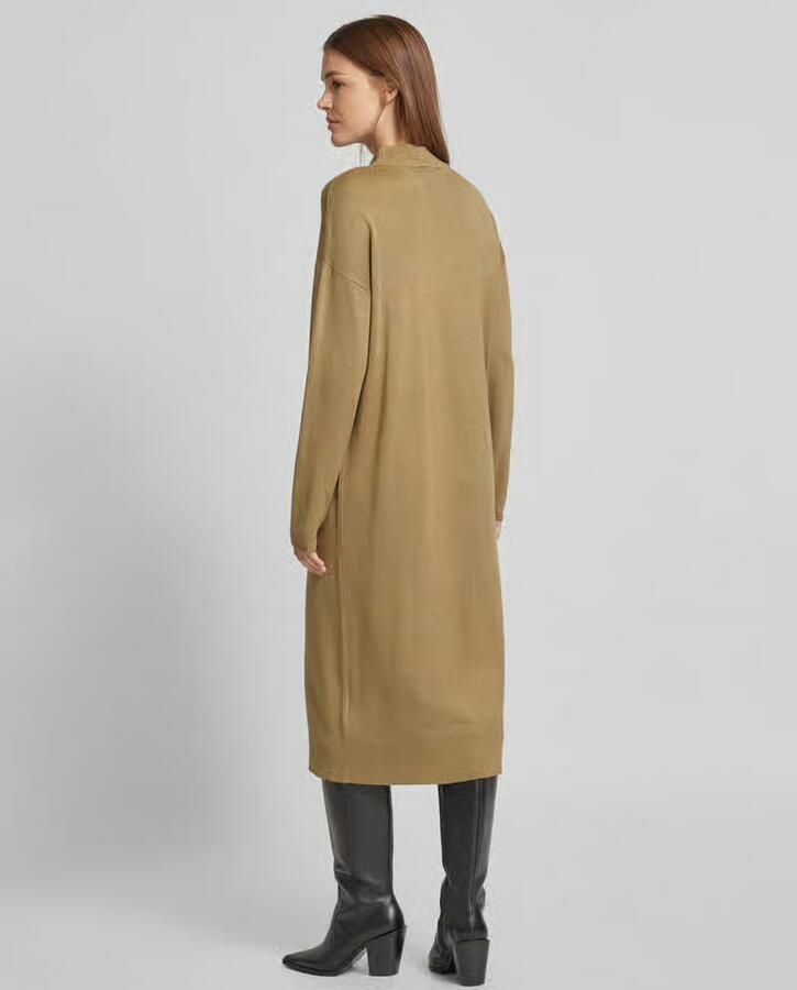 B.Young Gebreide jurk met opstaande kraag model 'Moria'