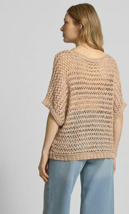 B.Young Gebreide pullover met vleermuismouwen model 'MARAX'