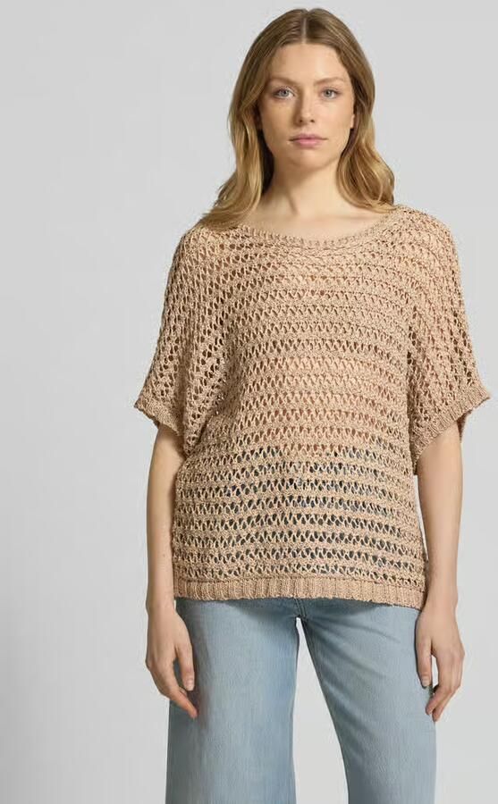 B.Young Gebreide pullover met vleermuismouwen model 'MARAX' - Foto 2