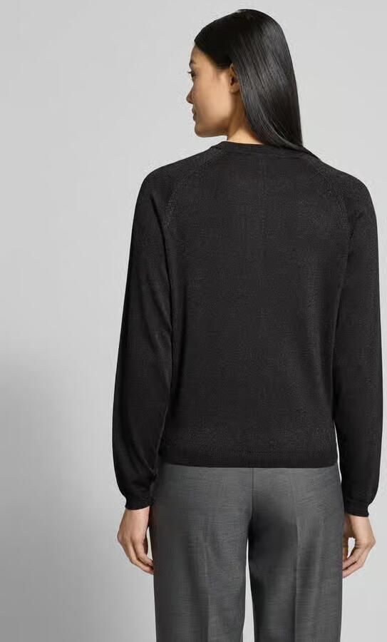B.Young Glanzende cardigan van viscosemix model 'MOBBE' - Foto 3