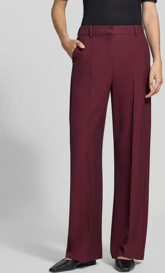 B.Young High waist zakelijk broek met bandplooien - Foto 3