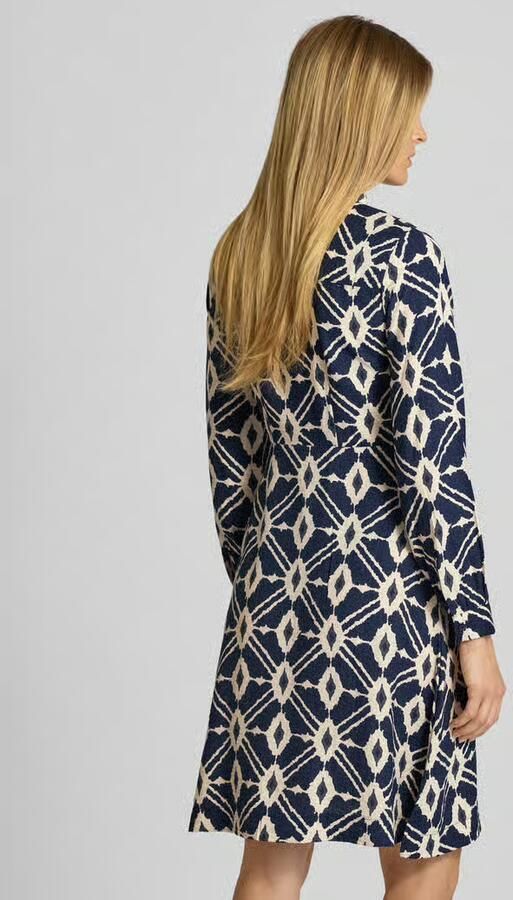 B.Young Knielange jurk met knoopsluiting model 'Kaia'