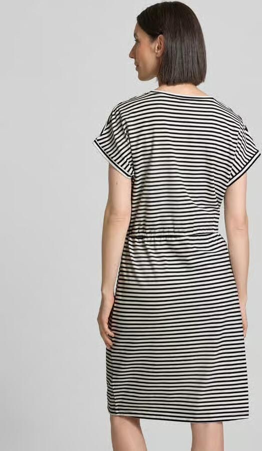 B.Young Knielange jurk met tunnelkoord model 'PANDINNA'