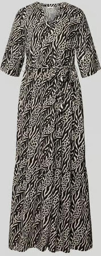 B.Young midi-jurk van viscose met tuniekkraag model 'JOELLA' - Foto 2