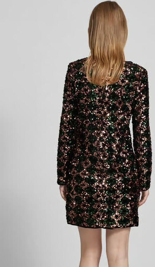 B.Young Mini-jurk met pailletten model 'SAMIO'