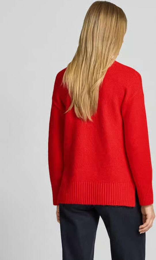 B.Young Oversized gebreide pullover met ribboorden model 'Olma'