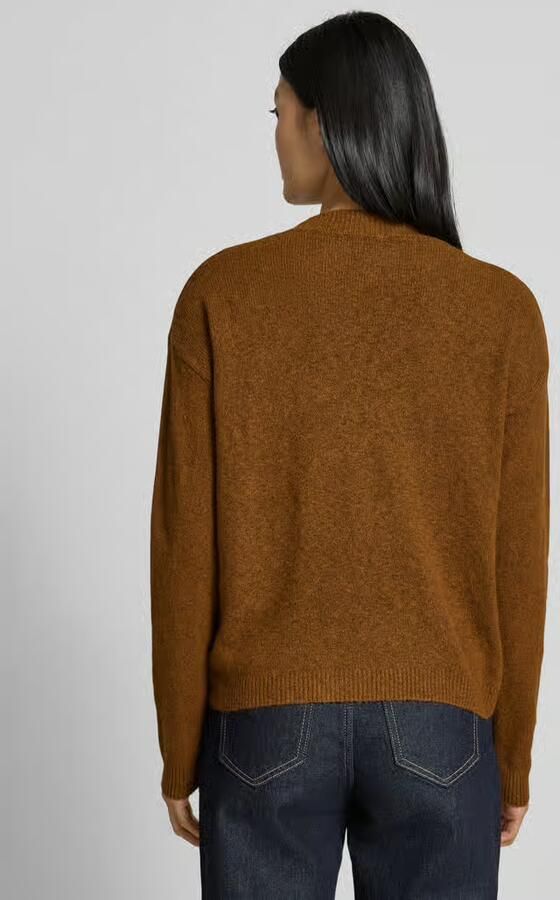 B.Young Oversized gebreide pullover met ribboorden model 'Medi'
