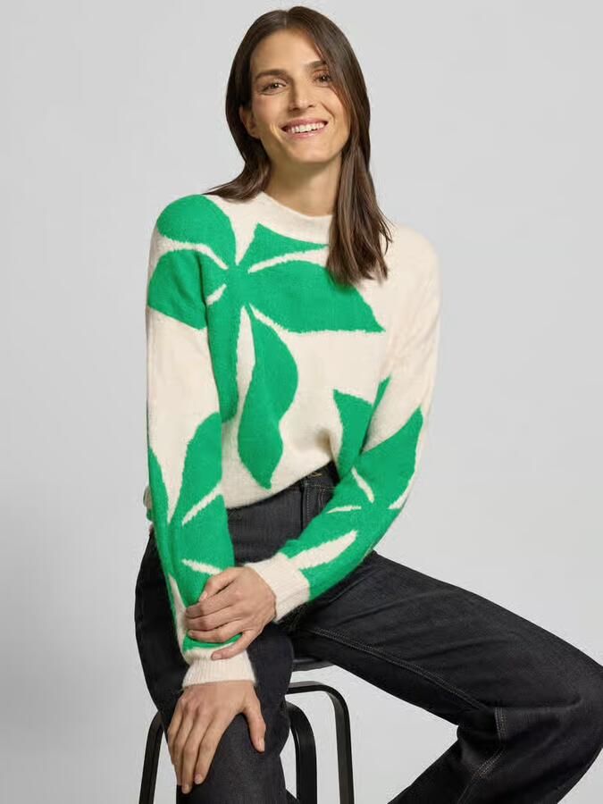B.Young Oversized gebreide pullover met wol Model 'OMEA'