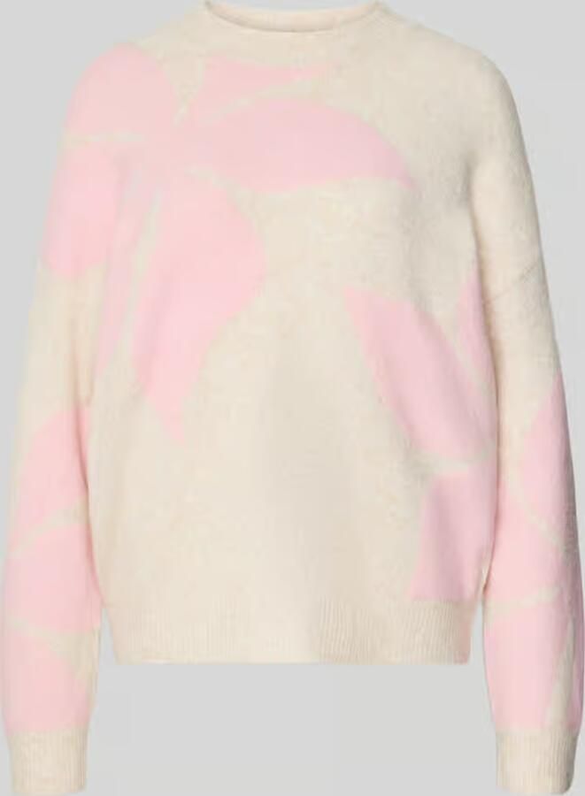 B.Young Oversized gebreide pullover met wol Model 'OMEA' - Foto 2