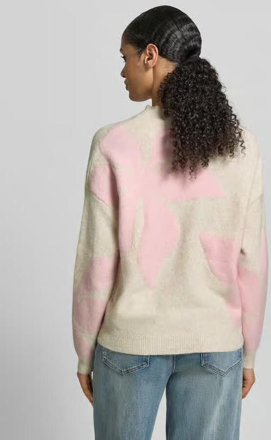 B.Young Oversized gebreide pullover met wol Model 'OMEA' - Foto 2