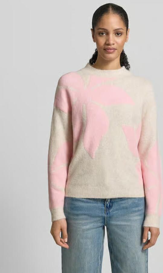 B.Young Oversized gebreide pullover met wol Model 'OMEA' - Foto 3