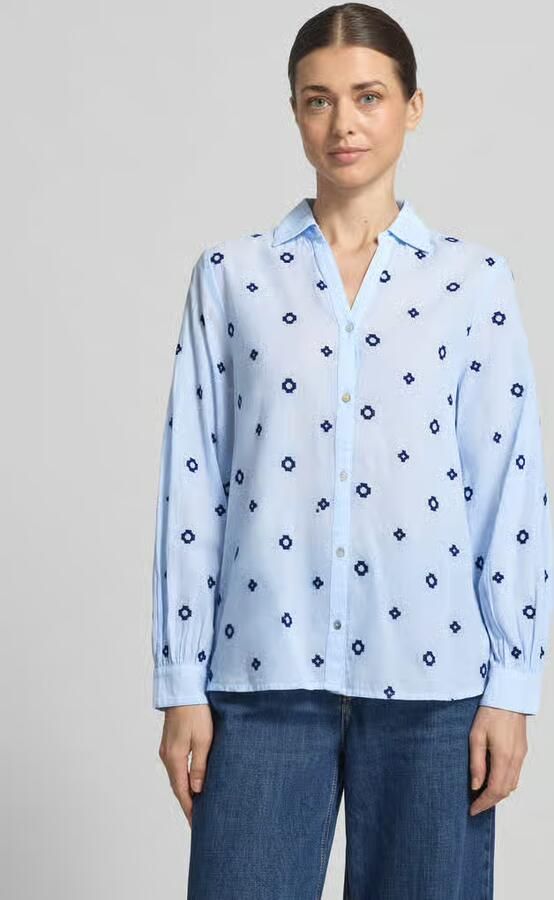 B.Young Regular fit blouse met V-hals model 'FABIENNE' - Foto 3