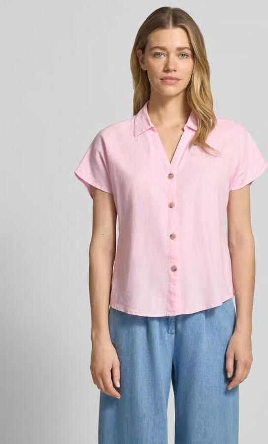 B.Young regular fit overhemdblouse van linnenmix model 'Falakka' - Foto 4