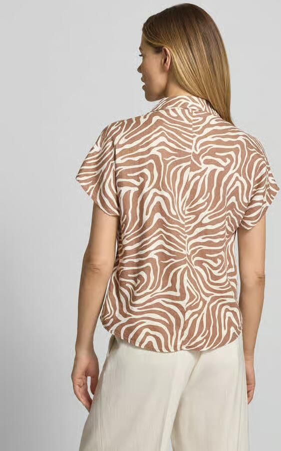 B.Young regular fit overhemdblouse van linnenmix model 'Falakka' - Foto 3
