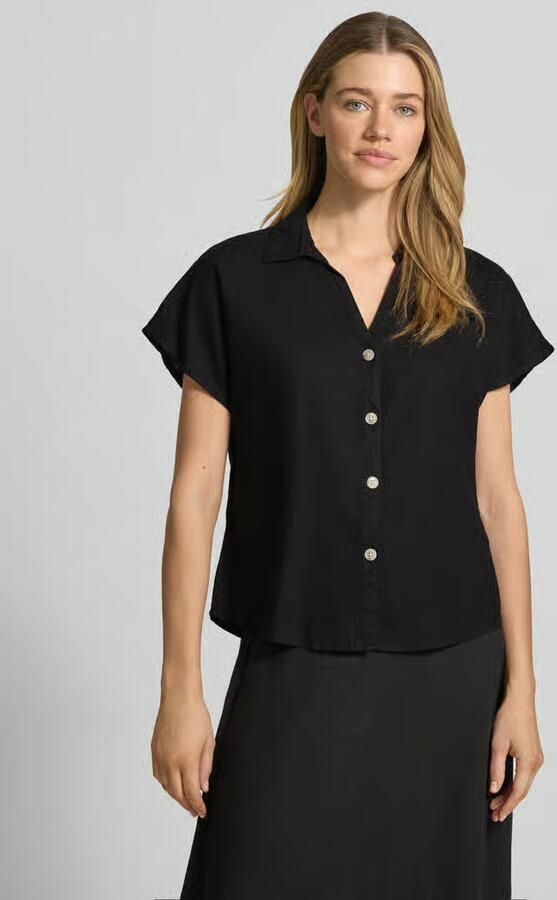 B.Young regular fit overhemdblouse van linnenmix model 'Falakka' - Foto 4
