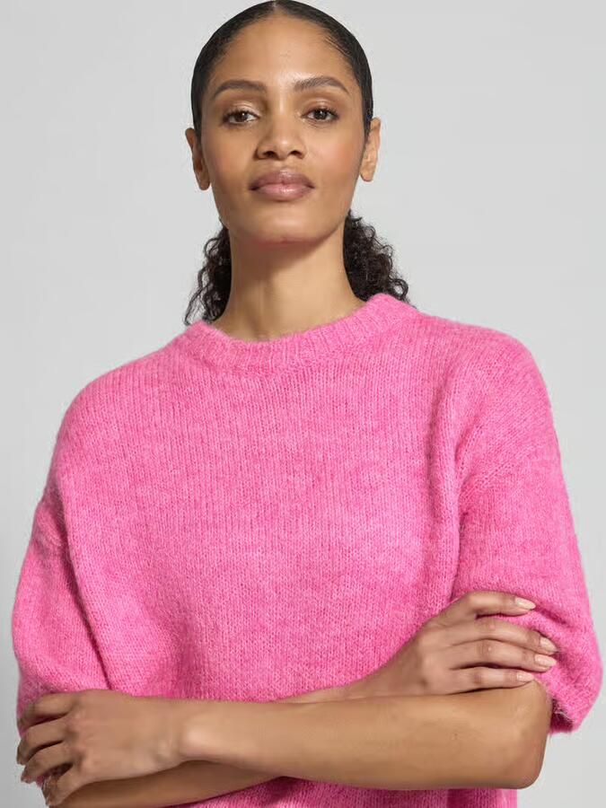 B.Young Relaxed fit pullover met lanawol-aandeel model 'Otia' - Foto 3