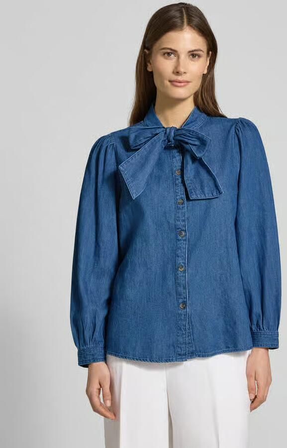 B.Young Regular fit strikblouse in denimlook Model 'KAIRON' - Foto 4