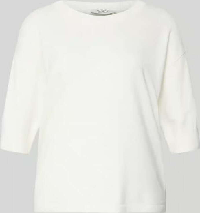 B.Young Regular fit T-shirt van viscosemix model 'Morla' - Foto 2