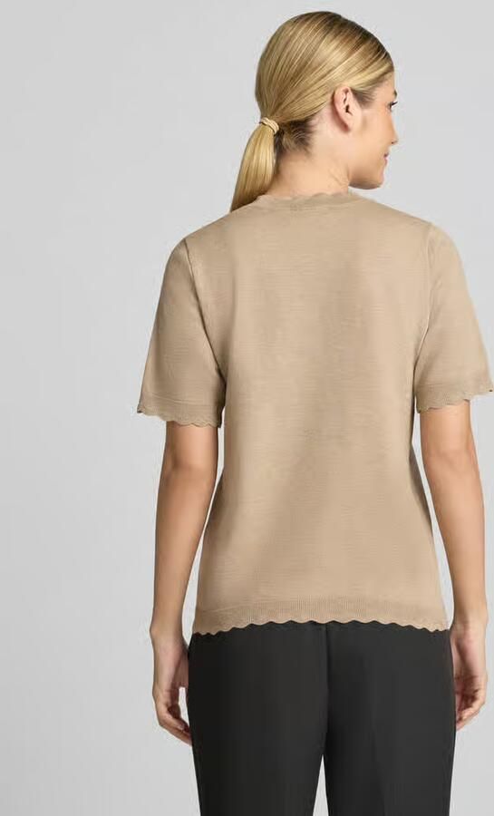 B.Young Regular fit t-shirt van viscosemix model 'Morla'