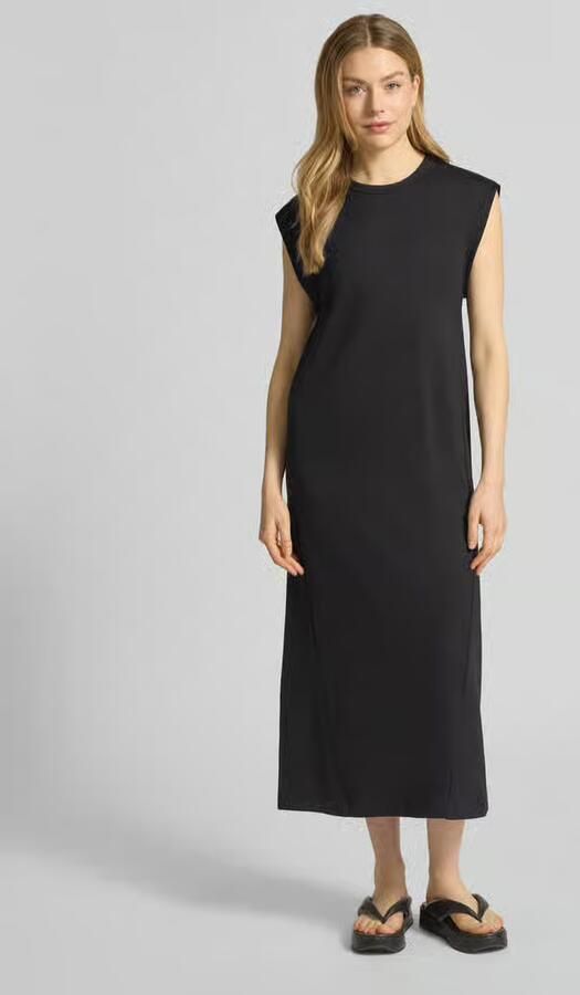 B.Young relaxed fit midi-jurk van viscosemix model 'Seano' - Foto 3