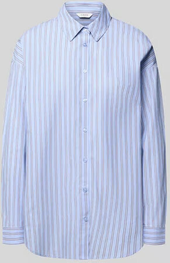B.Young relaxed fit overhemdblouse van puur katoen model 'Hene'