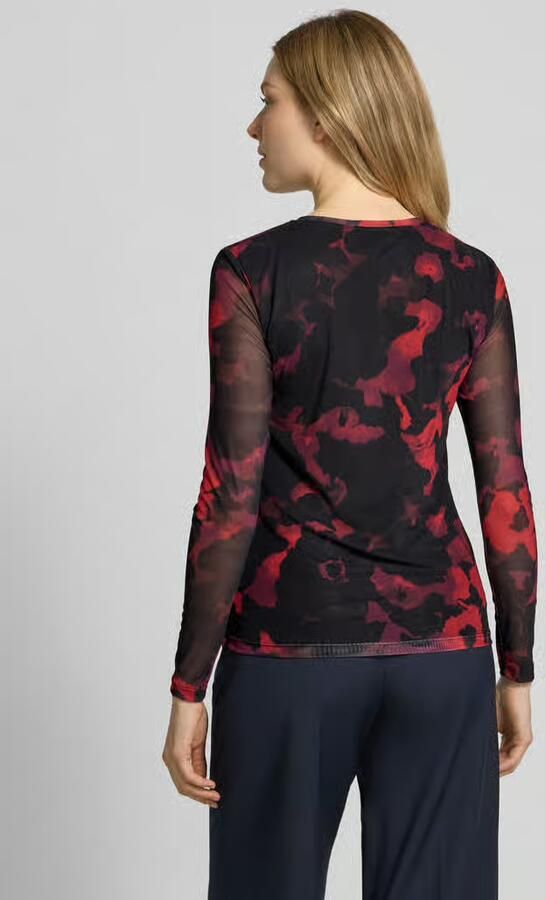 B.Young Shirt met lange mouwen en ronde hals model 'Paloma'