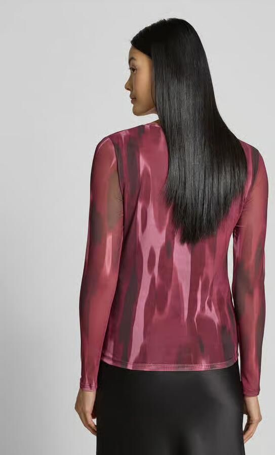 B.Young Shirt met lange mouwen en ronde hals model 'Paloma'