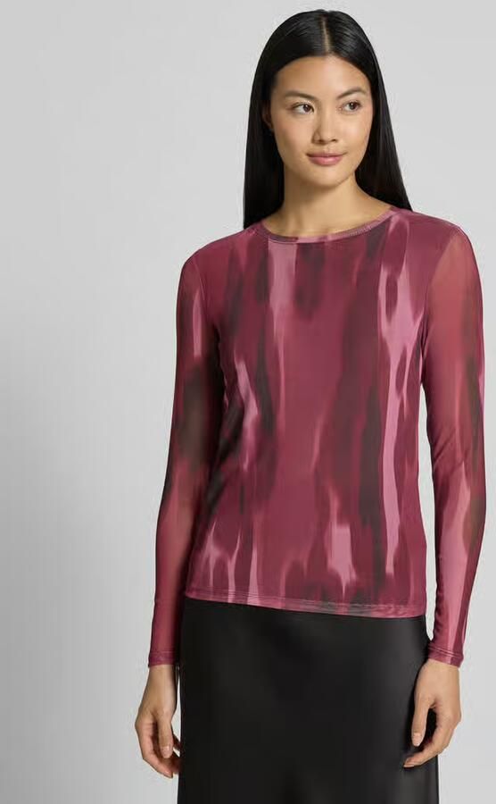 B.Young Shirt met lange mouwen en ronde hals model 'Paloma' - Foto 2