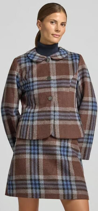 B.Young slim fit blazer in allover-look model 'BREE' - Foto 3