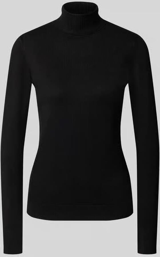 B.Young Slim fit gebreide pullover van viscosemix model 'Morla'