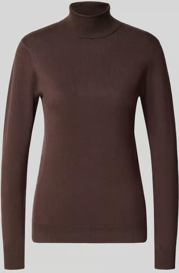 B.Young Slim fit gebreide pullover van viscosemix model 'Morla'