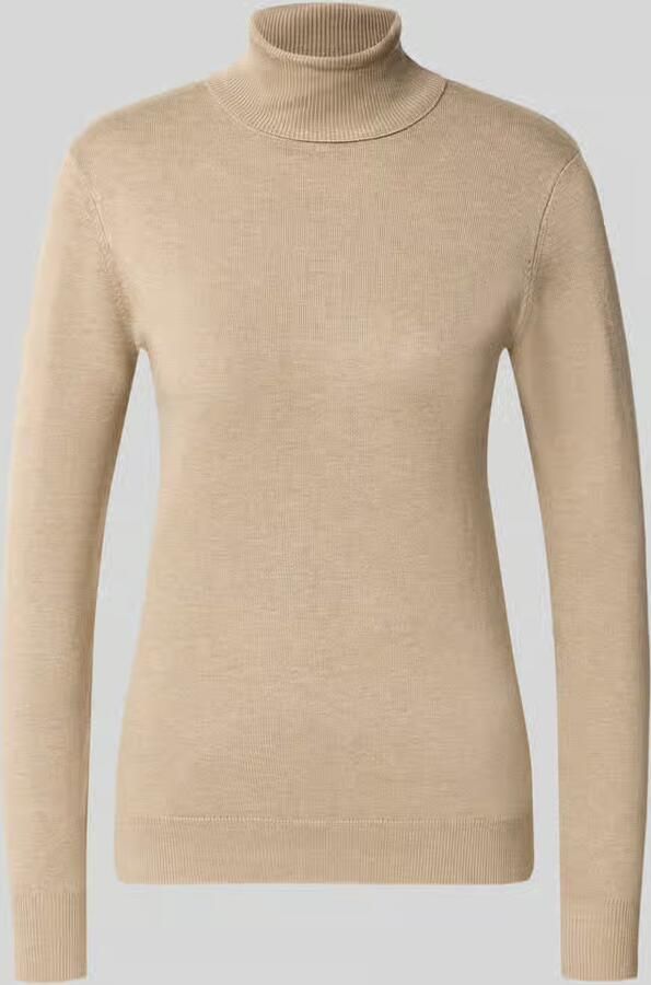 B.Young Slim fit gebreide pullover van viscosemix model 'Morla'