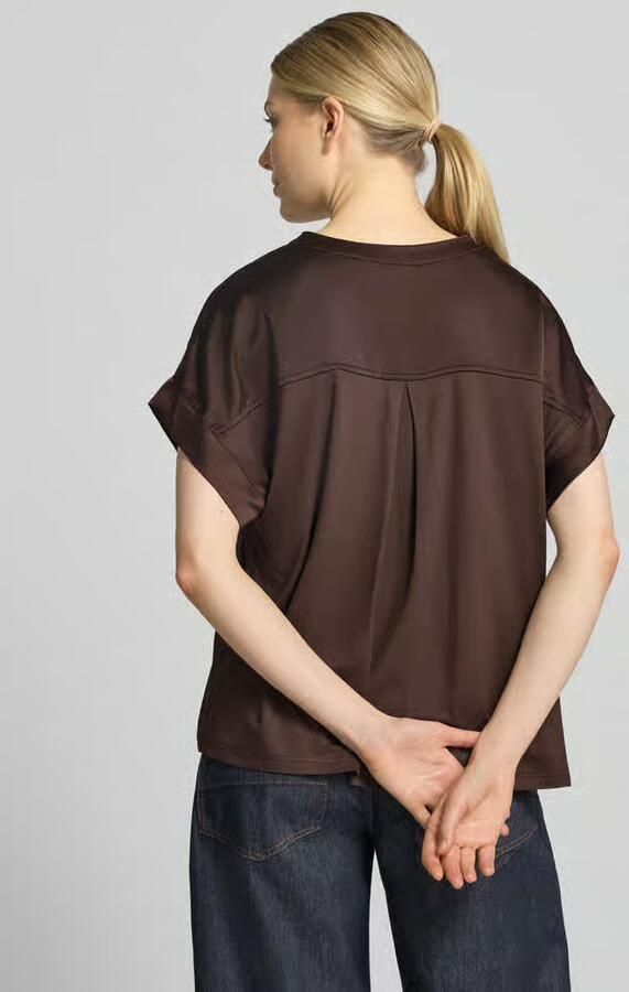 B.Young T-shirt met serafinohals model 'SELITA' - Foto 2