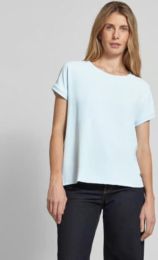 B.Young T-shirt van viscosemix met ronde hals model 'Panyax' - Foto 2