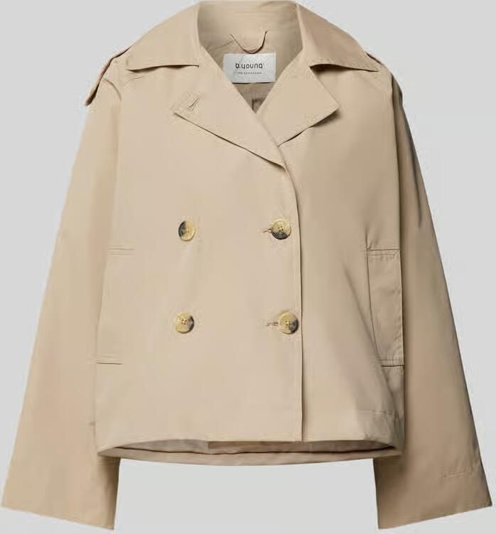 B.Young Trenchcoat met reverskraag model 'Calea' - Foto 2