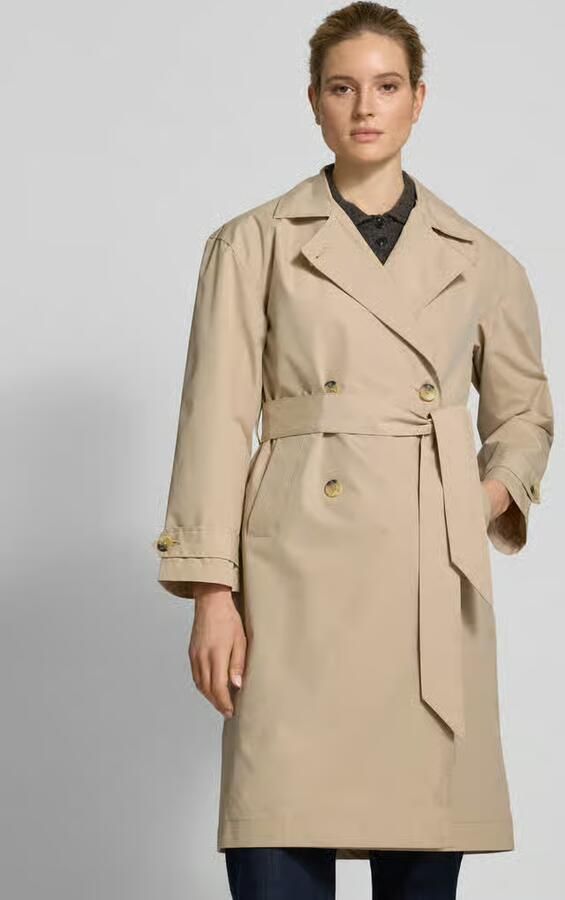 B.Young Trenchcoat met strikceintuur model 'Calea' - Foto 2