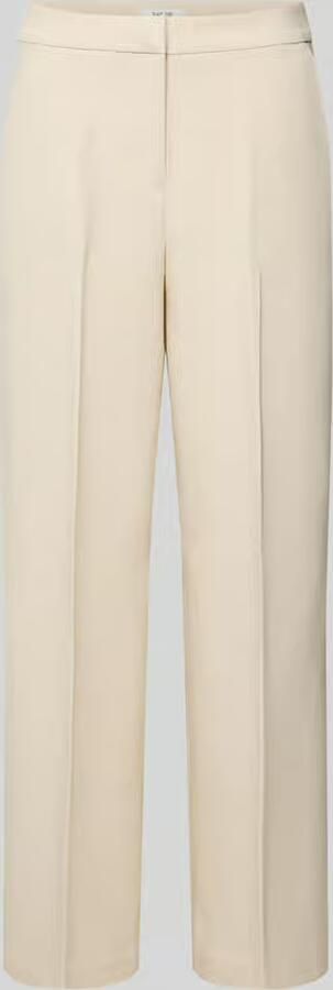 B.Young Wide fit stoffen broek met persplooien model 'Denoa'