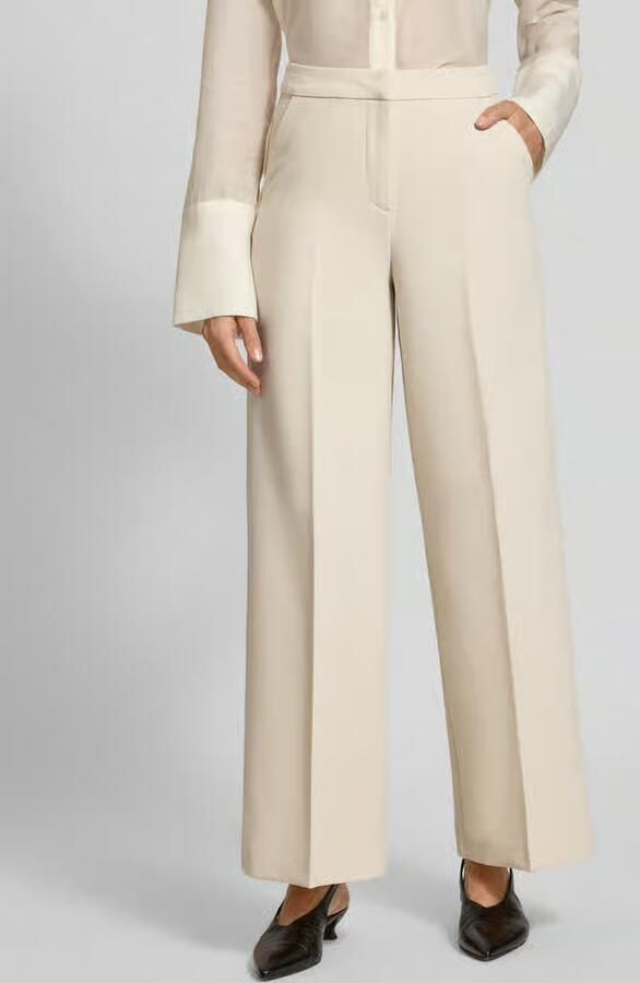 B.Young Wide fit stoffen broek met persplooien model 'Denoa' - Foto 2