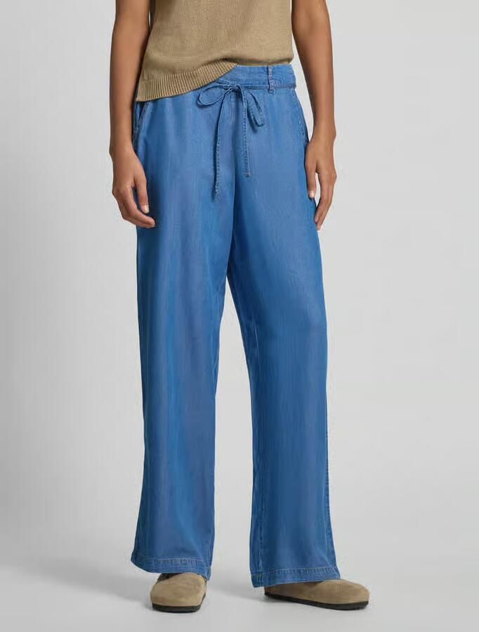 B.Young Wide leg jeans met strikceintuur model 'KOSMO' - Foto 2