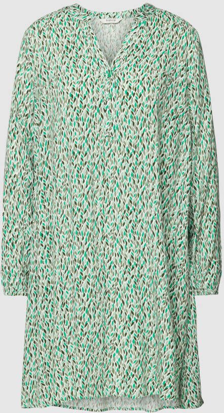 B.Young Knielange jurk met bloemenmotief model 'BY Josa'