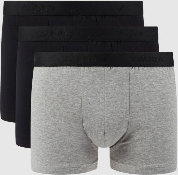 CALIDA Boxershort van single-jersey in een set van 3 stuks model 'Natural Benefit'