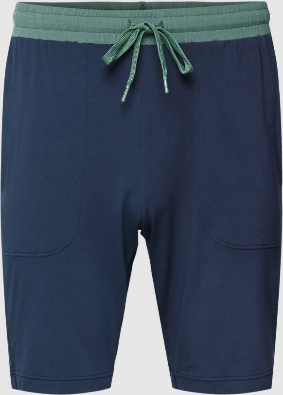 CALIDA Korte pyjamabroek met elastische band met logo model 'DEEPSLEEPWEAR'