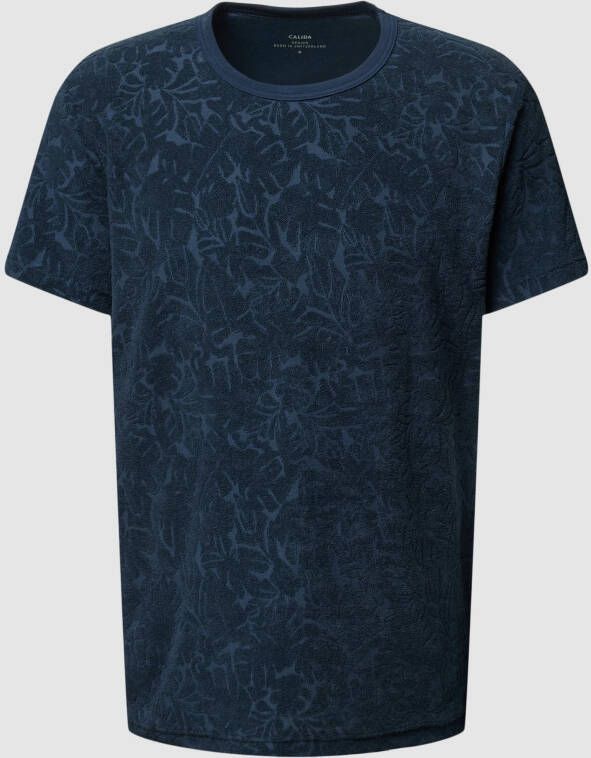 CALIDA T-shirt met badstof motief model 'REMIX'