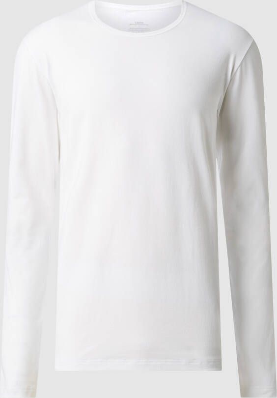 CALIDA Shirt met lange mouwen van jersey naadloos